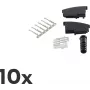 Złącze kablowe ShiverPeaks BS72020-SET10 TAE N czarne