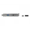Wspornik slotowy DeLOCK 89934 z 1 portem USB Type-C i 1 portem USB Type-A