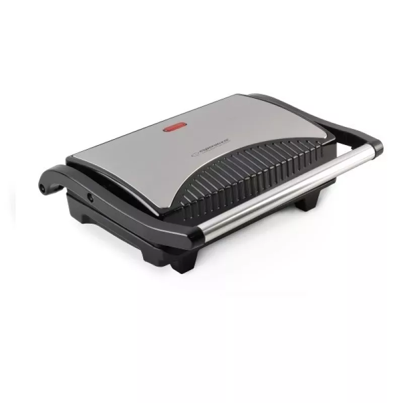 Grill elektryczny Esperanza EKG006 750W Stal nierdzewna/Czarny