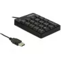 Klawiatura numeryczna DeLOCK 12481 uniwersalna USB czarna