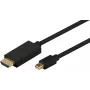 Microconnect MDPHDMI1B adapter kabla wideo 1 m Mini DisplayPort HDMI Typ A (Standard) Czarny
