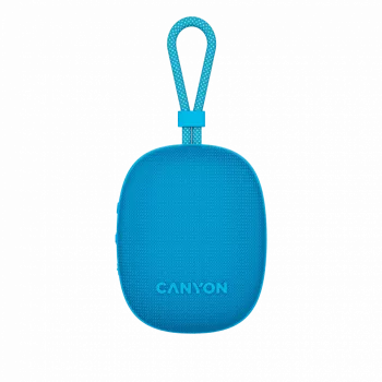 Canyon OnMove 12 - przenośny głośnik Bluetooth v5.3 - 5W - TWS - IPX7 - 12 godzin - ładowanie USB-C