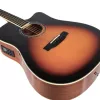 Gitara elektroakustyczna V-tone VEAG1 CE 4/4 Wood — pełnowymiarowy dreadnought, wycięcie, świerkowy top, mahoń tył i boki, wbudowany przedwzmacniacz
