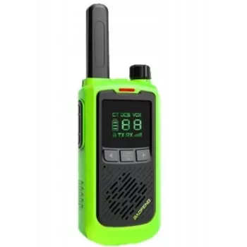 Ręczny radiotelefon Baofeng BF-T17 zielony — 16 kanałów, 5 W, 400–470 MHz, bateria 1500 mAh
