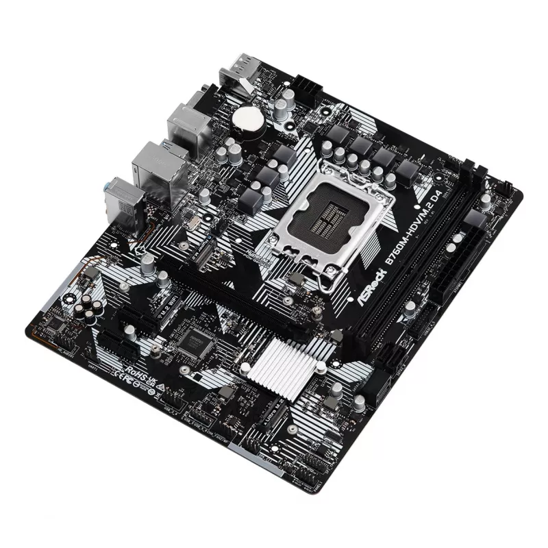 ASRock B760M-HDV/M.2 D4 DDR4 LGA 1700 Micro-ATX Płyta główna