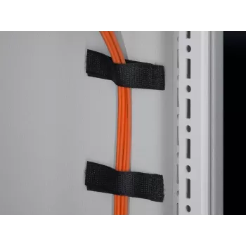 Uchwyt kablowy Rittal 7111.350 Czarny Szerokość 16 mm Głębokość 70 mm