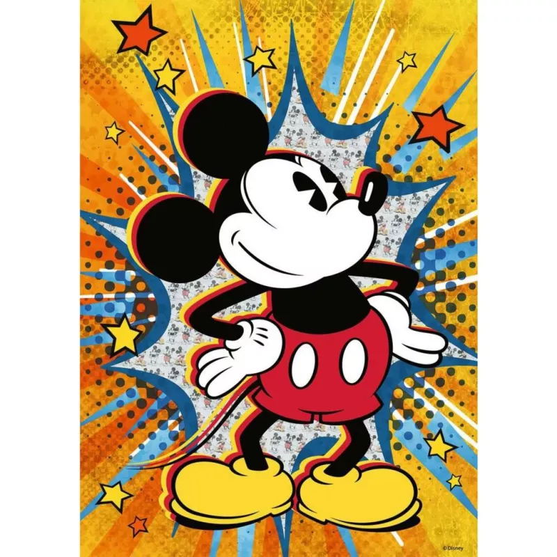 Puzzle Disney Retro Mickey (1000 elementów)