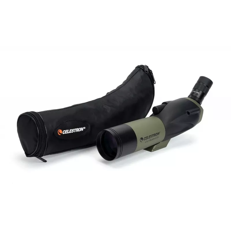 Luneta obserwacyjna Celestron Ultima 65 55x BaK-4 Czarna, Szara