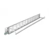 Patch panel 19 cali DELOCK 24-port keystone, porty uchylne, odciążenie, 1U metalowy
