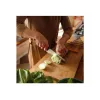 Nóż kuchenny Fiskars 1057536, stal nierdzewna, 1 szt., nóż Santoku