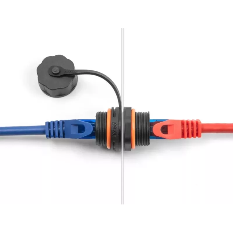 Kabel sieciowy DeLOCK 88145 RJ45 na RJ45 Kat.6A Czarny