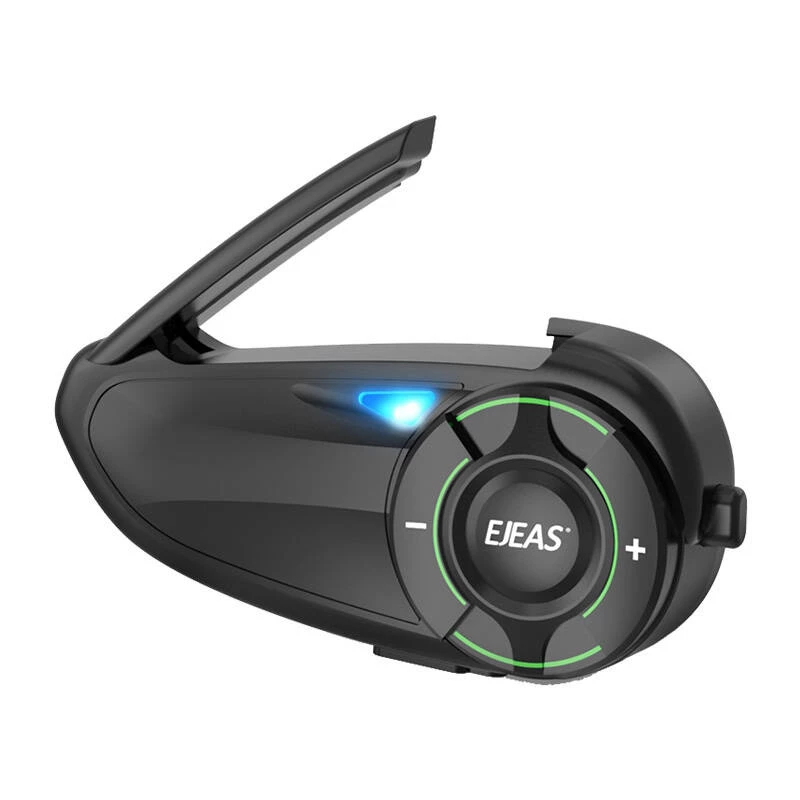 Motocyklowy interkom EJEAS Q8 – Bluetooth komunikator kaskowy dalekiego zasięgu