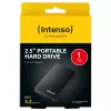Przenośny dysk twardy 1 TB odnowiony, zewnętrzny dysk twardy (czarny)
