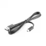 Kabel USB HTC DC-U300 Czarny Męski/Męski