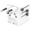 Adapter podróżny 20W GaN Nomad 2xUSB-C + 1xA