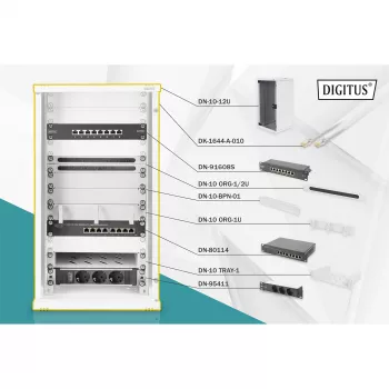 Szafa naścienna Digitus DN-10-SET-3
