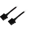 Przejściówka zasilająca Sharkoon SATA Y 4P Molex 0,15 m czarna — cyfrowy/dane — zasilacz