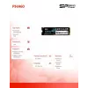 SSD M.2 NVMe Silicon Power P34A60 2 TB, PCIe 3.0 x4, odczyt 2200 MB/s, zapis 1600 MB/s