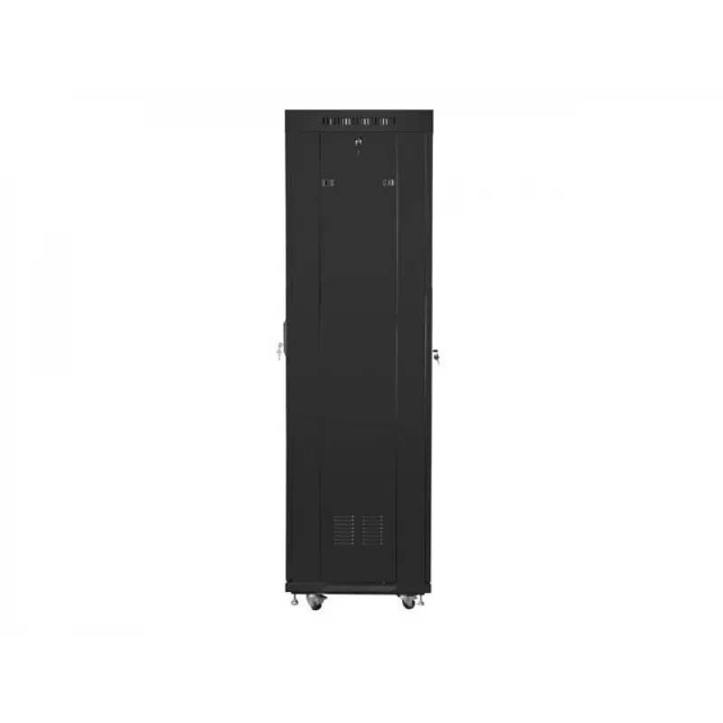 Szafa stojąca LANBERG FF01-6642-23BL 42U 600x600 mm 1200 kg IP20 Czarna