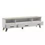 Cama RTV stand LOTTA 180cm Biały + sonoma oak