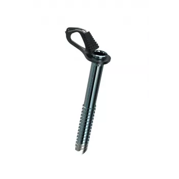 aero lite ice screw 19cm-szary niebieski ICE