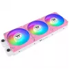 Zestaw wentylatorów THERMALTAKE CT140 EX Reverse ARGB Sync 140 mm, 500–1800 RPM, Różowy, 3 szt.