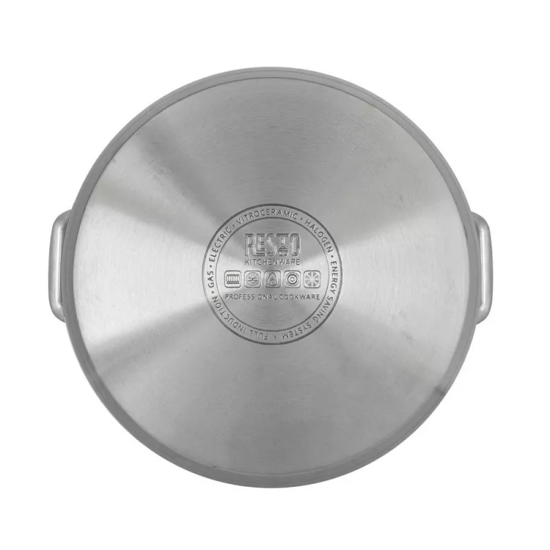 Resto Kitchenware Libra 13 L okrągły garnek ze stali nierdzewnej 22 cm