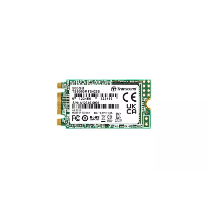 Dysk SSD Transcend 500 GB M.2 Serial ATA III TS500GMTS425S