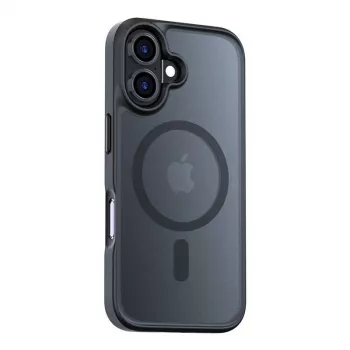 Magnetyczne etui ochronne Torras Guardian Series do iPhone'a 16 — czarne