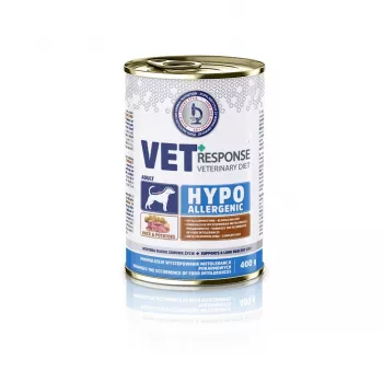 VET RESPONSE Hypoalergiczna Kaczka - mokra karma dla psów - 400g