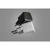 Ładowarka do urządzeń mobilnych zielony Cell CHARGC06, USB-C 33W, Quick Charge 3.0, wejście AC 100–240V, czarna