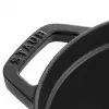 Garnek żeliwny Staub Cocotte 4,2 L Czarny