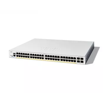 Przełącznik zarządzalny Cisco Catalyst 1300-48P-4G 48 portów GE PoE 4x1GE SFP