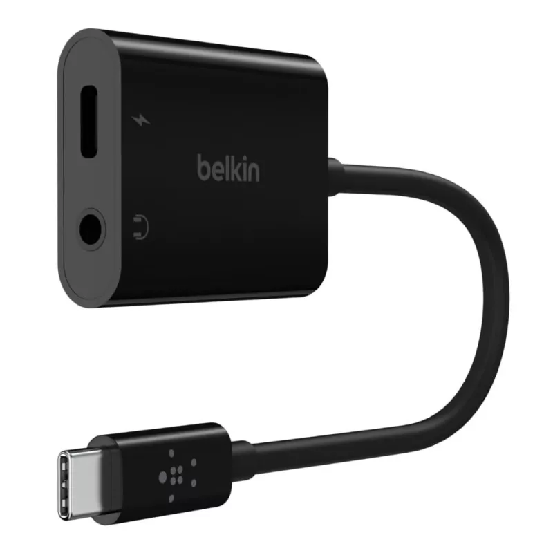 Belkin NPA004BTBK koncentrator interfejsów USB 3.2 Gen 1 (3.1 Gen 1) Type-C czarny
