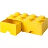 LEGO Drawer Brick 8 — żółta (model 40061732) szuflada do przechowywania klocków i małych części