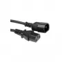 Kabel zasilający Bachmann 356.120 Czarny 1 m Wtyk C14 Gniazdo C15