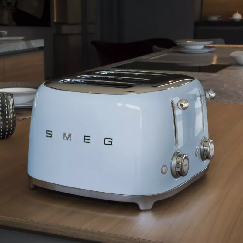 Smeg 50's Style TSF03PBEU toster pastelowy niebieski