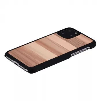 Etui na smartfona man and wood do iPhone 11 Pro — kolor Czarny Sand, ochronna powłoka