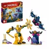 LEGO NINJAGO Arin’s Battle Mech — figurka akcji ninja, zabawka dla chłopców i dziewczynek od 4 lat, zestaw Dragons Rising z minifigurką Arin i mini Katą