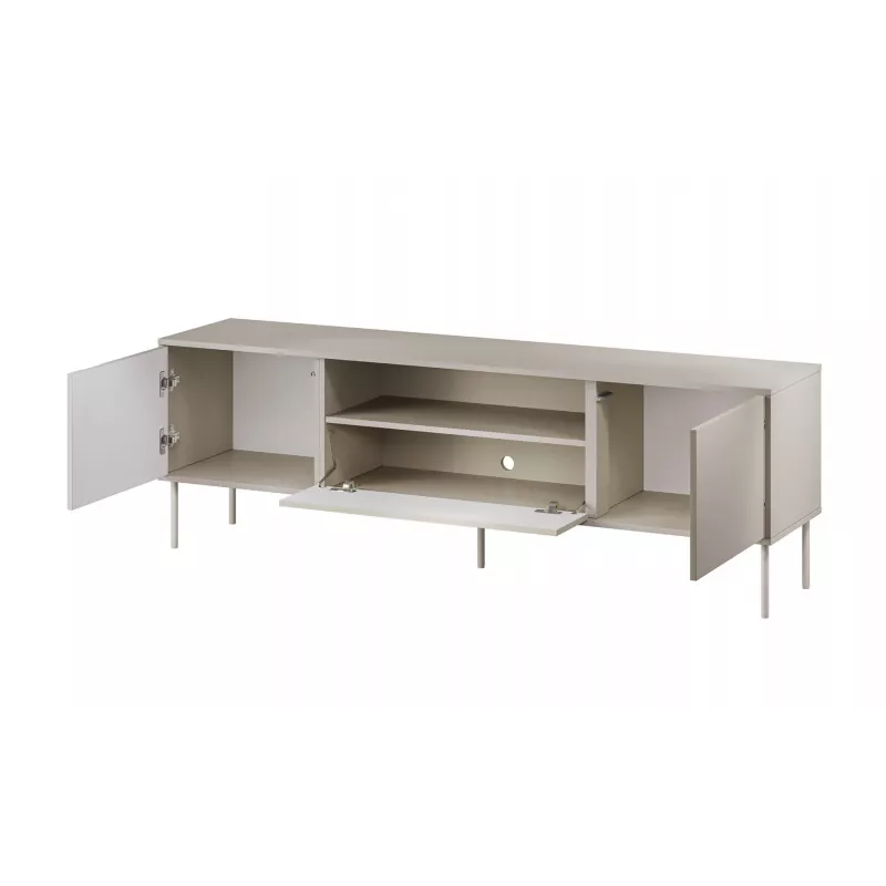 Cama EF TRESSE szafka RTV 180x40x54.5 kaszmir matowy