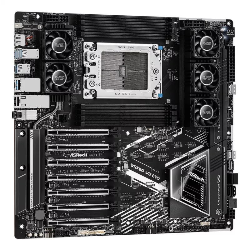 Płyta główna ASRock WRX90 WS EVO AMD WRX90 Socket sTR5 EEB