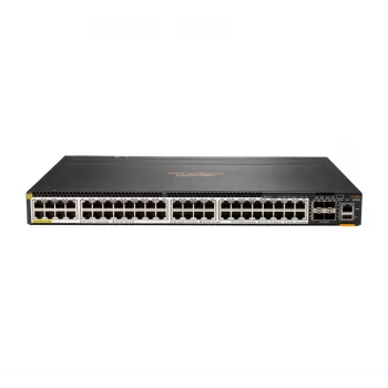 Hewlett Packard Enterprise HPE Aruba 6300M - Switch - L3 - zarządzalny - 48 x 100/1000/2,5G/5G (PoE+) + 4 x 1 Gigabit / 10 Gigabit / 25 Gigabit / 50 Gigabit SFP56 (Uplink / Stacking)