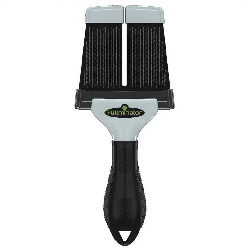 FURminator - szczotka pudlówka dla psów i kotów - L