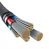 Baseus Unbreakable USB C do iP kabel 2 m 20 W Czarny