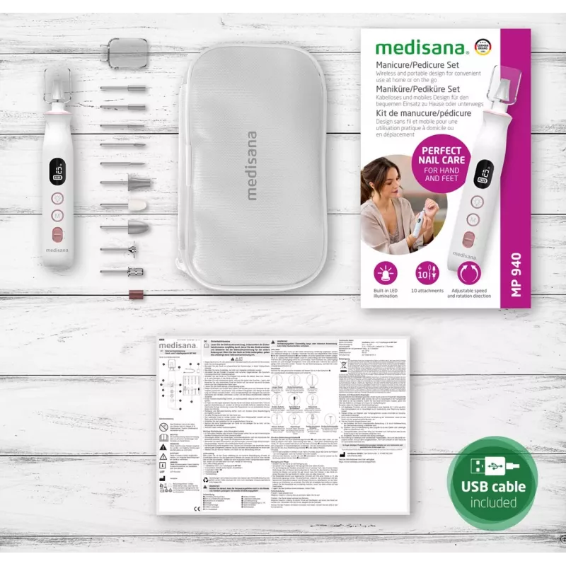Urządzenie do manicure/pedicure Medisana MP 940