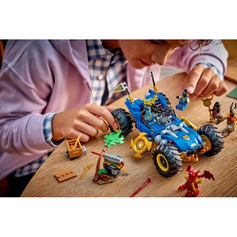 LEGO NINJAGO 71856 Transformujący się samochód Jaya