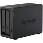Serwer magazynowy NAS SYNOLOGY DP320 Pulpit R1600, 8 GB RAM, 16 TB, 2-kieszeniowy, obsługa HDD, RAID, Czarny