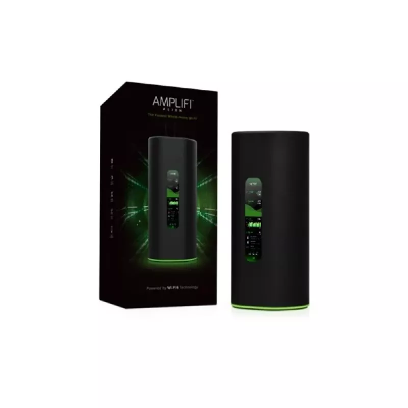 Router bezprzewodowy AmpliFi Alien Gigabit Ethernet Dwuzakresowy (2,4 GHz / 5 GHz) Czarny, Zielony