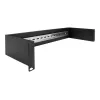 Szyna kablowa DeLOCK 66884 Czarny szerokość 180 mm głębokość 482 mm wysokość 90 mm