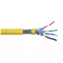 Kabel sieciowy ROLINE 21.15.0005 100m Cat8 SF/UTP żółty